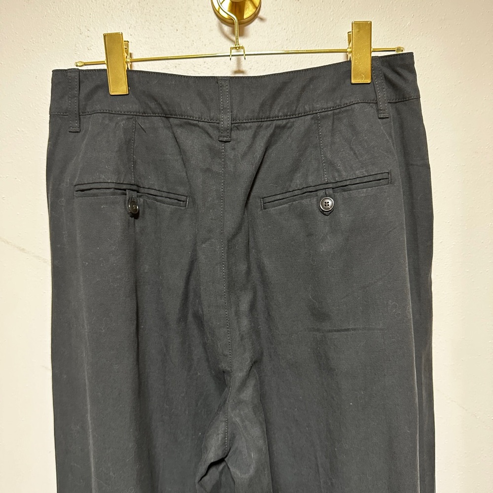 🆕 Madewell The Harlow Wide-Leg Pant Black - Picture 8 of 11